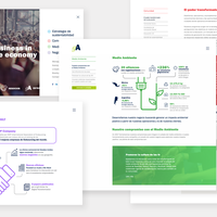 Diseño de reporte de sustentabilidad online de Grupo Assa