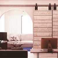 3D scene created with Blender