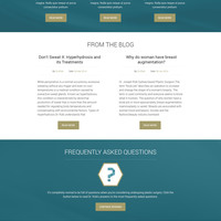 Custom Design for Doctor's Site