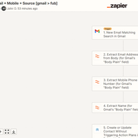 Zapier [Gmail + Follow Up Boss]