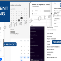 Appointment Scheduling using Calendly, Picktime Acuilty 