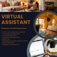 "Virtual Assistant: Admin, travel, email & task management."