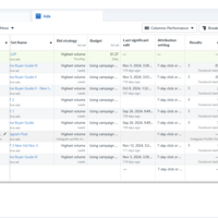 result of facebook ad