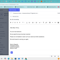 Zoho  customer service