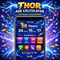 Thor Age Calculator