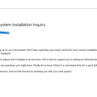Attended to clients through email. Sent follow up emails .