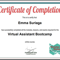 Virtual Assistant Training Certificate