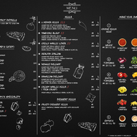 Pizzeria Menu Design