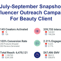 Recent Influencer Campaign 