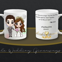 GIVEAWAYS - CUSTOMIZED COFFEE MUGS