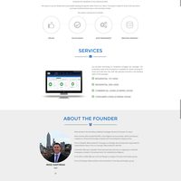 Corporate website on WordPress
