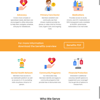 Healthcare Landing page