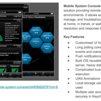Mobile System Console- iOS