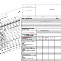 Workshop sheets