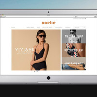 Art Direction, UX and UI for Naelie's eshop