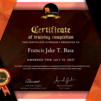 Real Estate VA certification