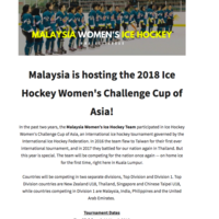 Email Marketing - Malaysia Women's Ice Hockey