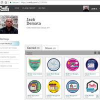 Virtual Assistant Bootcamp badges