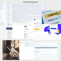 Customer support through emailing.