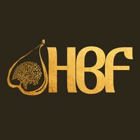 Hungry Be Fed Logo in Gold