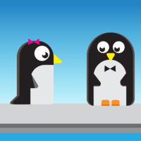 Penguins Adobe llustrator
