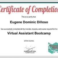 Virtual Assistant Certificate