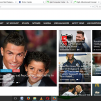 Ajeh Computer Center blog setup/design