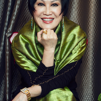 Portrait of Yue Sai Kan for Luxury Property Magazine