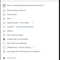 Email Filtering
