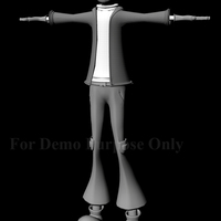 3D Monkey Character Model