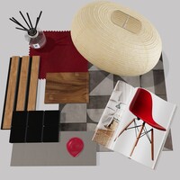 Mood board for interior Design