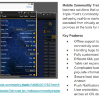 Mobile Commodity Trader- iOS/Android
