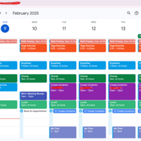 Calendar Organisation and Scheduling