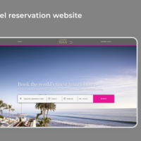 Hotel reservation website