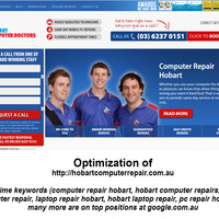 Optimization of Hobart Computer Doctors