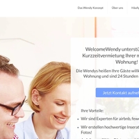 Booking cleaning services portal - welcomewendy.de