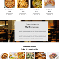 Bakery Website Sample