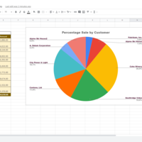 Office app pie chart