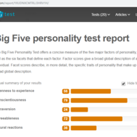 Big Five Personality Test Report