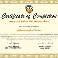 Amazon Seller Virtual Assistant Certificate