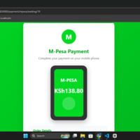 Mpesa Payment intergration