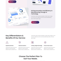 Artificial Intelligence Landing Page Design