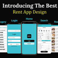 rent app ui design