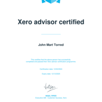 CERTIFIED XERO ADVISOR 2024