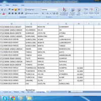 Encoded and filtered only for one barangay. 6th page