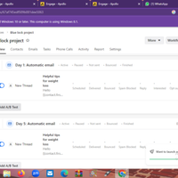 Creating a sequence for leads using apollo.io