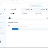 Buffer Tool for Social Media Management