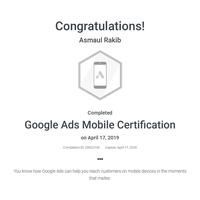 Google Ads Mobile Certification