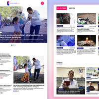 Newspaper Website - UX/UI Design