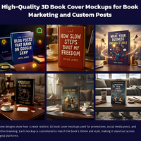 eBook Mock-Ups for Marketing